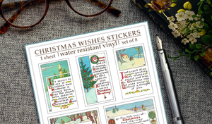 Christmas Wishes Sticker Sheet