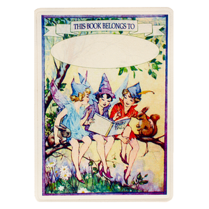 Bookplate Stickers- Reading Fairies