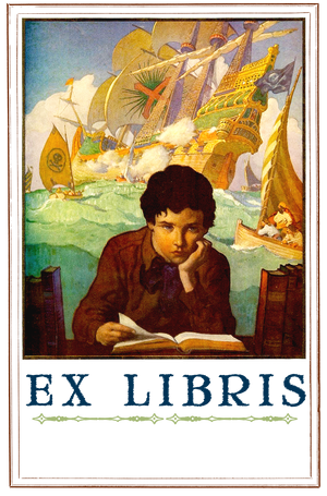 Bookplate Stickers - Pirate Ship Adventures