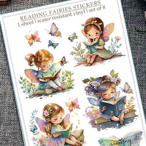 Reading Fairies Sticker Sheet