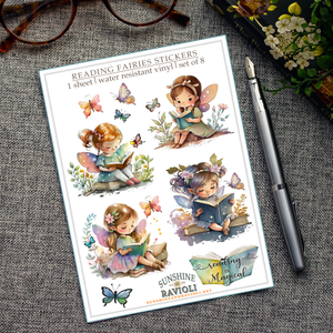 Reading Fairies Sticker Sheet