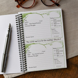 Book Review Reading Journal - Girl in Tree