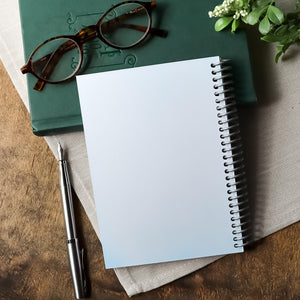 Jane Austen Reading Journal: Handmade Book Tracker with Bumblebee Design