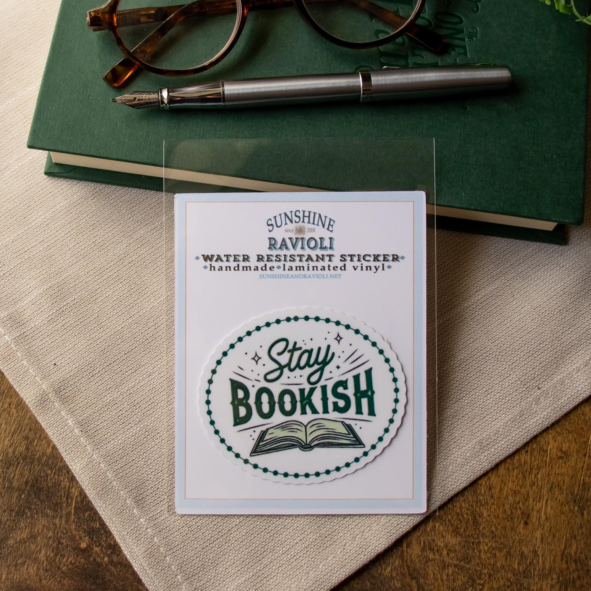 Bookish Sticker, Literary Quote, J.M. Barrie, Peter Pan, Reading Gifts for Bookworms