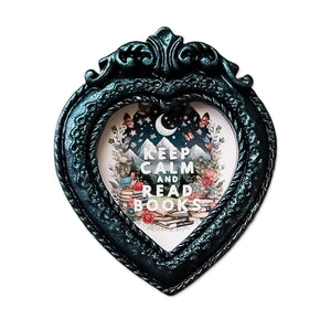 Keep Calm Read Books Magnet, Book Lover Gift, Bookish Refrigerator Magnets