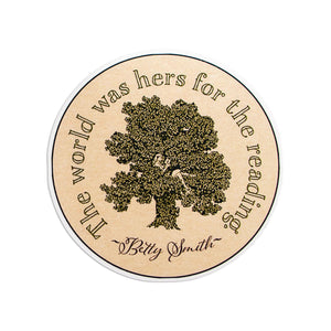 Bookish Sticker, Literary Quote Vinyl Decal, Book Lover Gift, Stickers for Bookworms