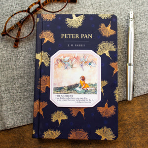 Bookish Sticker, Literary Quote, J.M. Barrie, Peter Pan, Reading Gifts for Bookworms