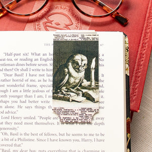 Vintage Magnetic Bookmark Set, Literary Page Markers, Book Club Gift