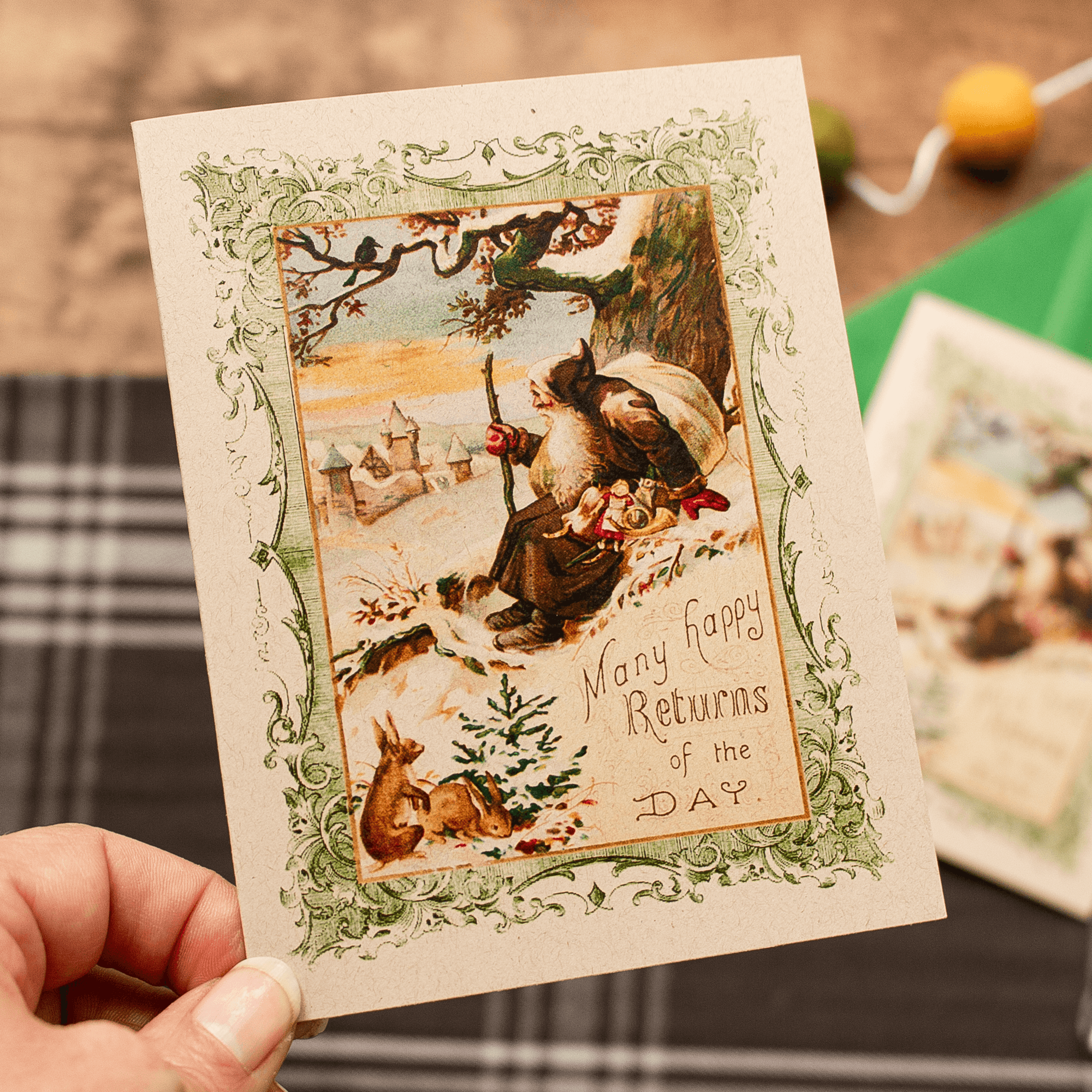 Vintage Santa Claus Christmas Card Boxed Set Vintage Santa Claus Christmas Card Boxed Set