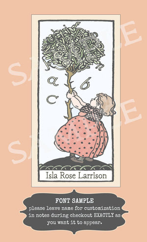 childrens' bookplate stickers - set of 10 - Sunshine and Ravioli