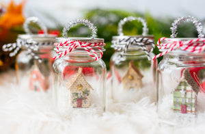 Farmhouse Miniature Mason Jar Christmas Ornament - Sunshine and Ravioli