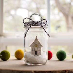 Farmhouse Miniature Mason Jar Christmas Ornament - Sunshine and Ravioli