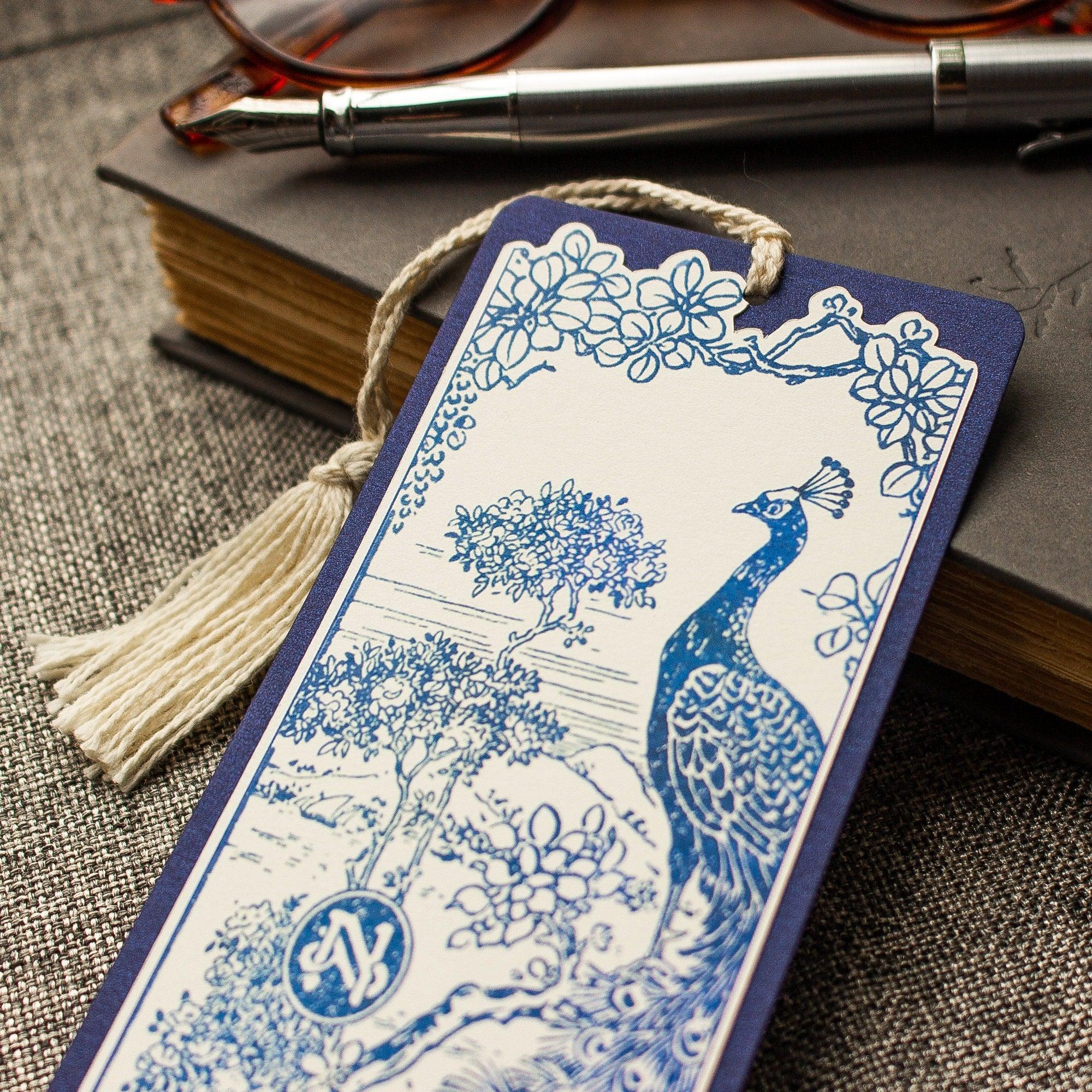 Art Deco Peacock Reading Journal - Book Tracker for Readers - Sunshine and  Ravioli