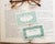ivy bookplate stickers - set of 10 - Sunshine and Ravioli