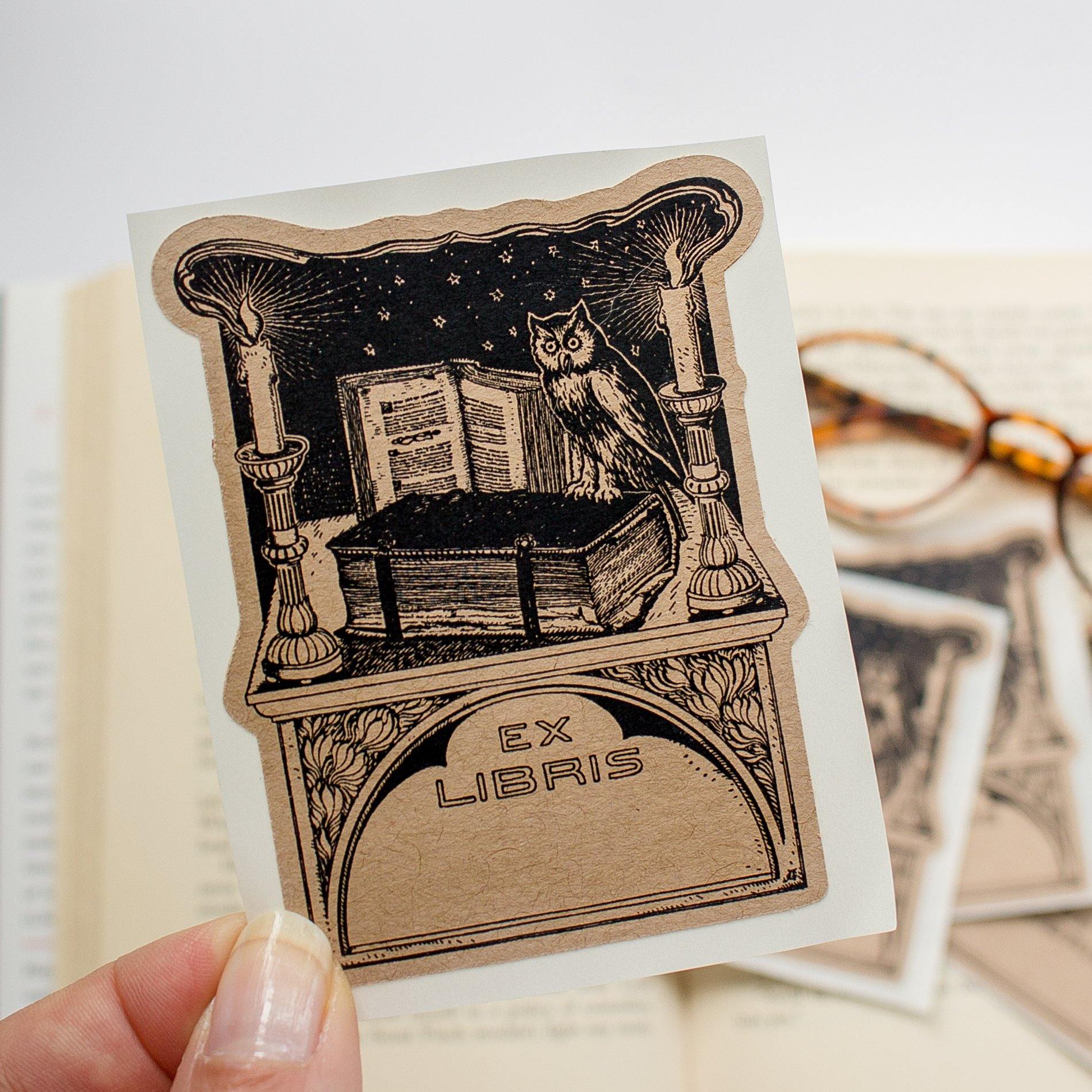 Little Free Library Bookplate Stamp