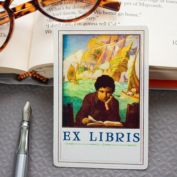 Bookplate Stickers - Pirate Ship Adventures - Sunshine and Ravioli